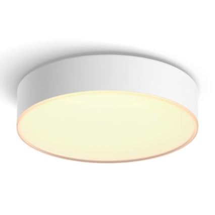 Philips - Plafón LED regulable Hue LED/9,6W/230V 2200–6500K Ø 261 mm blanco + mando a distancia