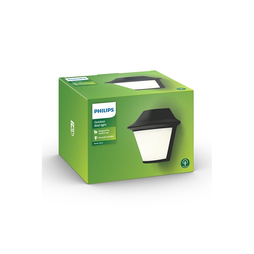 Philips Massive - Aplique para exterior 1xE27/42W/230V IP44