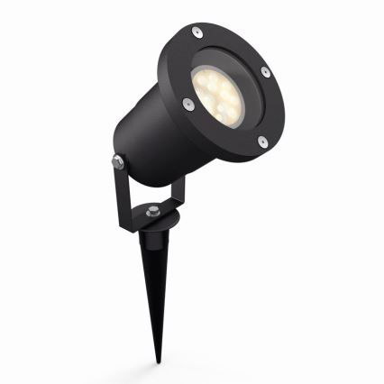 Philips Massive 17412/30/10 - LED Lámpara exterior  - piquete 1xGU10/5W/230V IP44