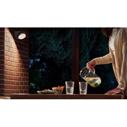 Philips - Lámpara de pared LED para exterior LED/7W/230V 2700K IP44