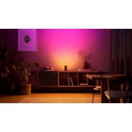 Philips - Pack de 2 focos de proyección LED RGBW regulables Hue PLAY LED/20W/230V 2000–6500K negro