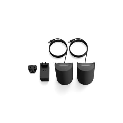 Philips - Pack de 2 focos de proyección LED RGBW regulables Hue PLAY LED/20W/230V 2000–6500K negro