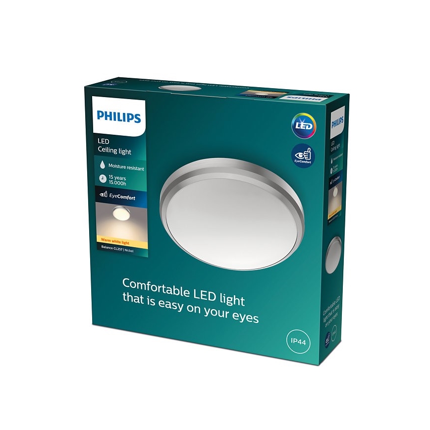 Philips - Plafón de baño LED BALANCE LED/6W/230V IP44