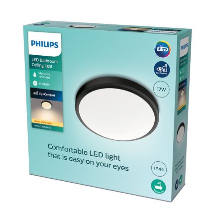 Philips - Plafón de baño LED LED/17W/230V IP44
