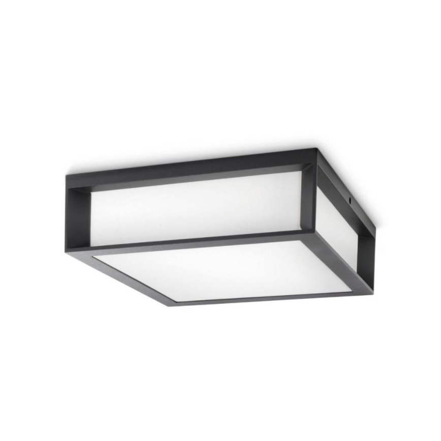 Philips - Plafón de exterior SKIES 2xE27/14W/230V IP44 antracita