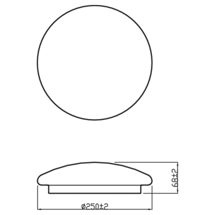 Philips - Plafón LED MOIRE CL200 LED/10W/230V
