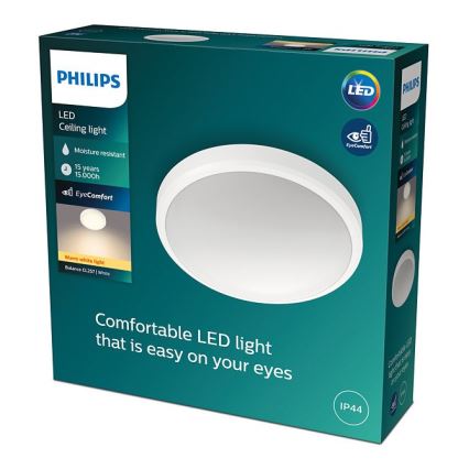 Philips - Plafón LED para el baño BALANCE LED/17W/230V IP44