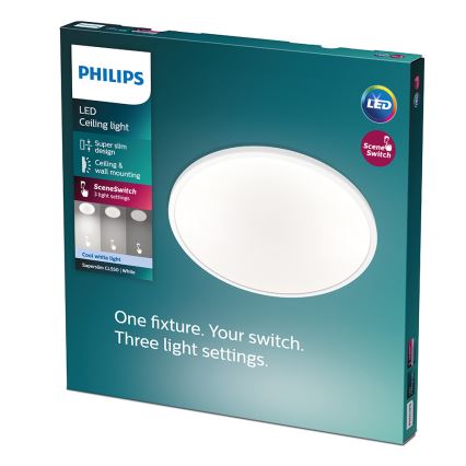 Philips - Plafón LED regulable 1xLED/18W/230V 4000K