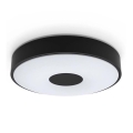 Philips - Plafón LED regulable COINER SCENE SWITCH LED/24W/230V 2700K negro