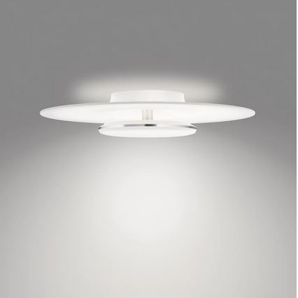 Philips- Plafón LED regulable SCENE SWITCH LED/40W/230V 4000K plata