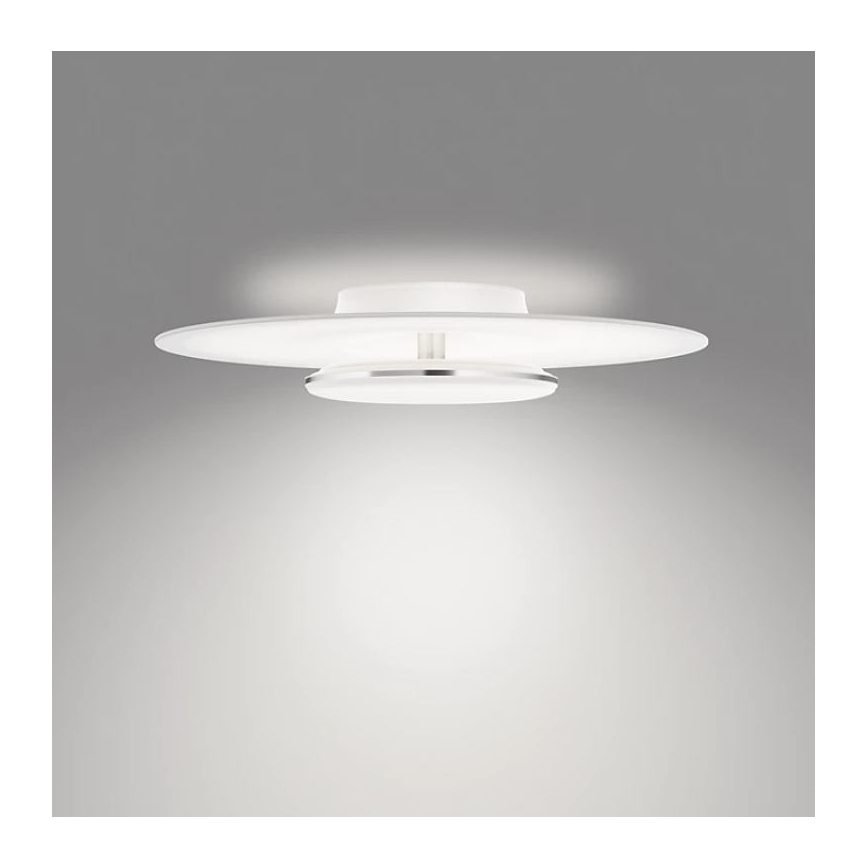 Philips- Plafón LED regulable SCENE SWITCH LED/40W/230V 4000K plata