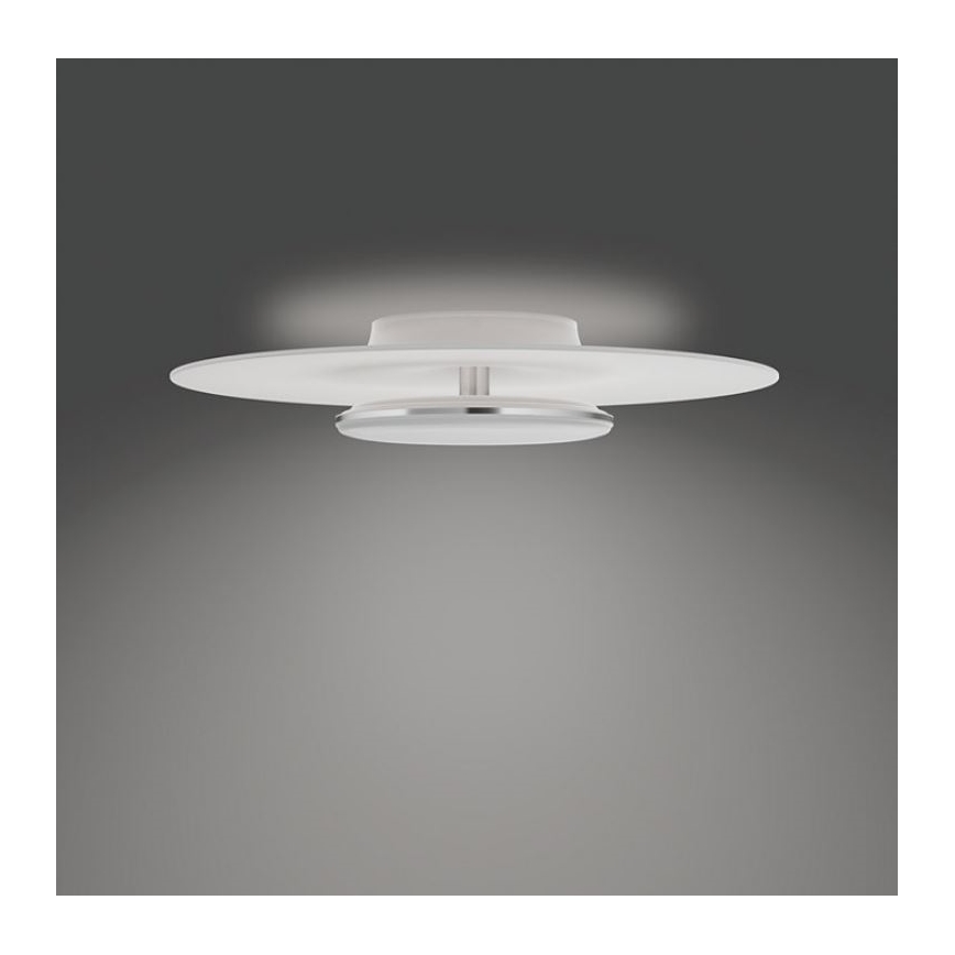 Philips- Plafón LED regulable SCENE SWITCH LED/40W/230V 4000K plata