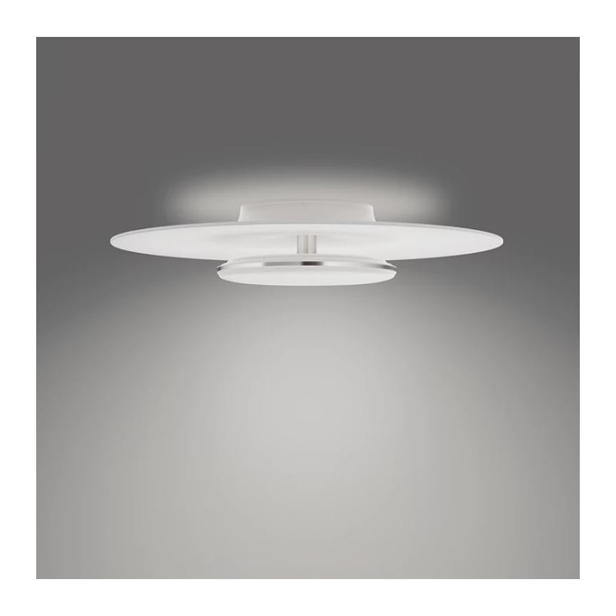 Philips- Plafón LED regulable SCENE SWITCH LED/40W/230V 4000K plata