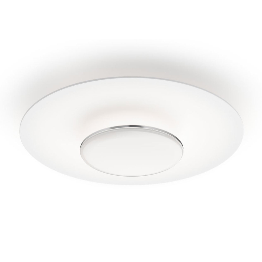 Philips- Plafón LED regulable SCENE SWITCH LED/40W/230V 4000K plata