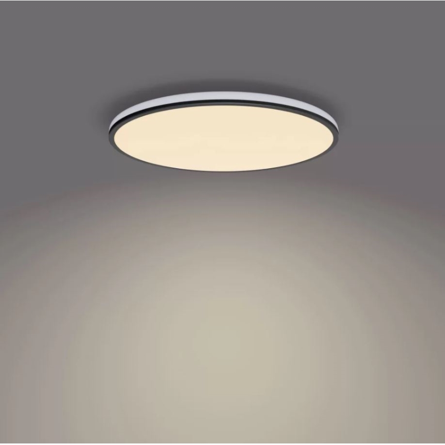 Philips - Plafón LED regulable SCENE SWITCH LED/22W/230V diá. 40 cm 2700K negro