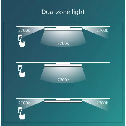 Philips - Plafón LED regulable SCENE SWITCH LED/22W/230V diá. 40 cm 2700K negro