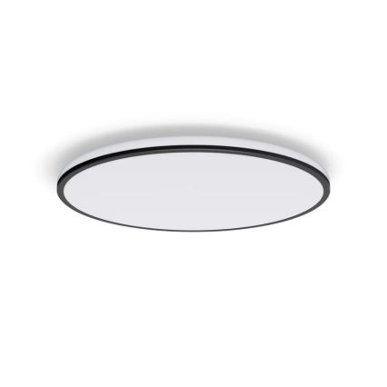 Philips - Plafón LED regulable SCENE SWITCH LED/22W/230V diá. 40 cm 2700K negro
