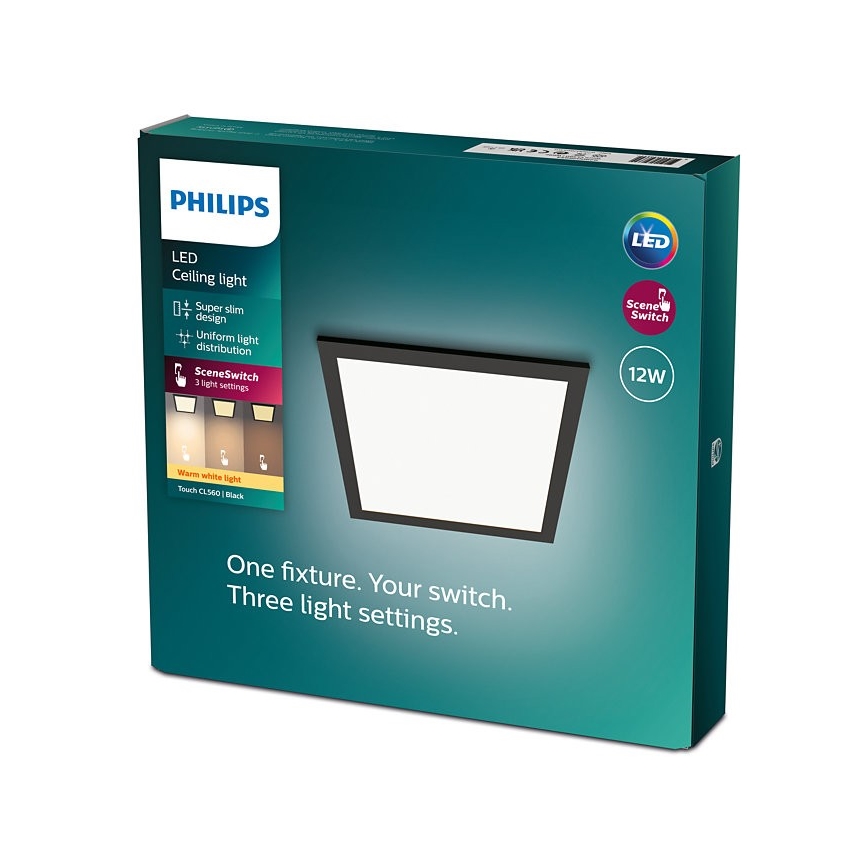 Philips - Plafón LED regulable SCENE SWITCH LED/12W/230V 2700K