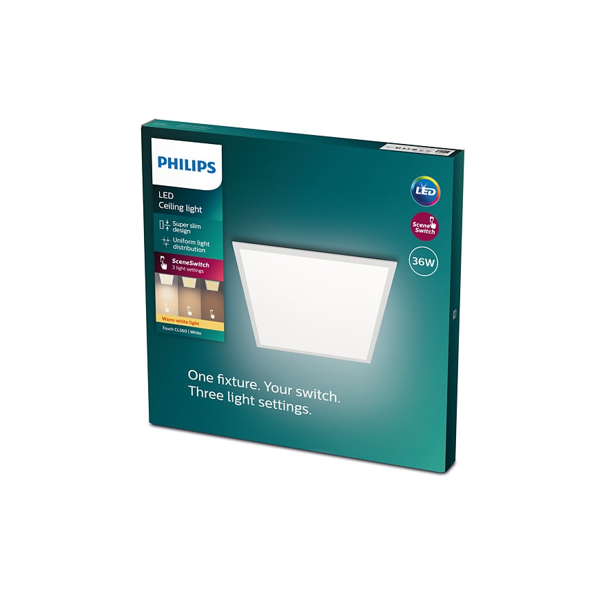 Philips - Plafón LED Regulable SCENE SWITCH LED/36W/230V 2700K