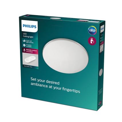 Philips - Plafón LED regulable LED/23W/230V 2700-6500K + CR