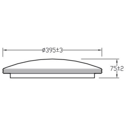 Philips - Plafón LED regulable LED/23W/230V 2700-6500K + CR
