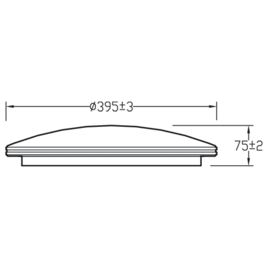 Philips - Plafón LED regulable LED/23W/230V 2700-6500K + CR