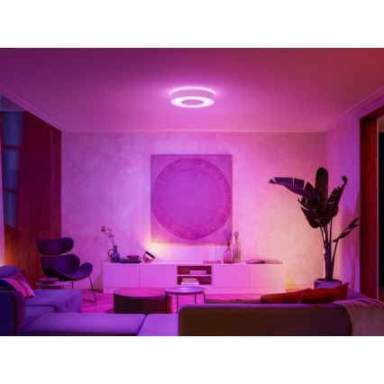 Philips - Plafón LED RGB regulable Hue INFUSE LED/52,5W/230V 2000-6500K 425 mm blanco