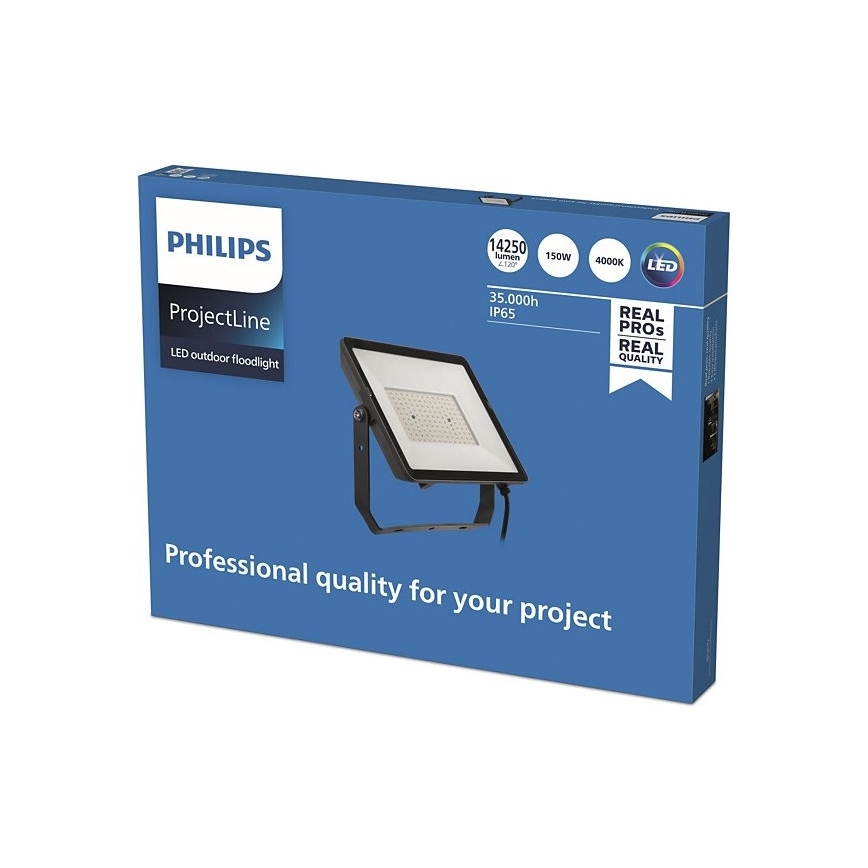 Philips - Proyector LED para exteriores PROJECTLINE LED/150W/230V IP65 4000K