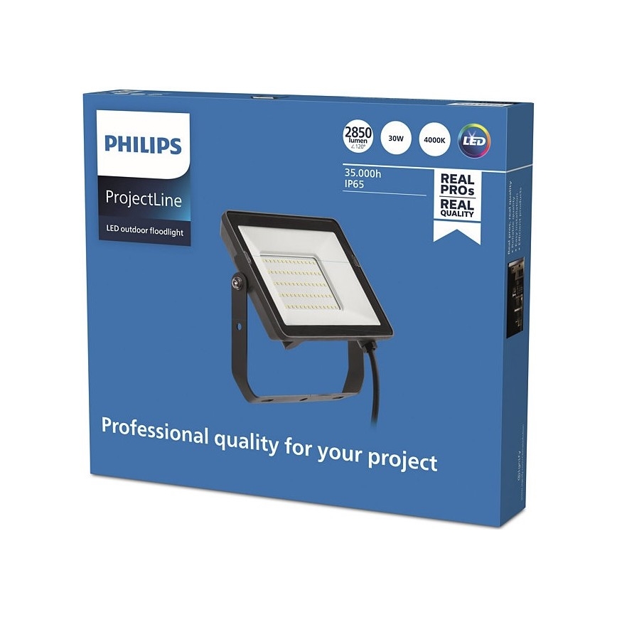 Philips - Proyector LED para exteriores PROJECTLINE LED/30W/230V IP65 4000K