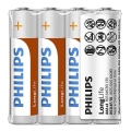 Philips R03L4F/10 - 4 unidades Pilas de zinc-cloruro AAA LONGLIFE 1,5V 450mAh