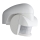 Philips - Sensor de movimiento exterior IP44 blanco