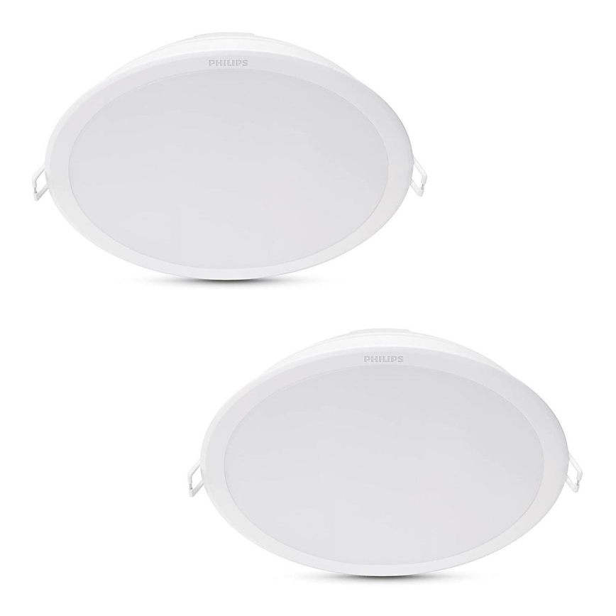 Philips - SET 2x Lámpara empotrable LED MESON LED/23,5W/230V 4000K