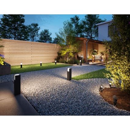 Philips - SET 3x Foco LED de exterior LED/6W/230V 2700K IP44