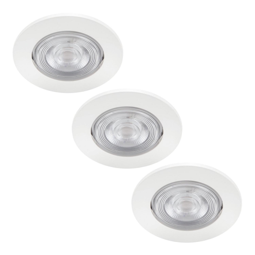 Philips - SET 3x Lámpara empotrable LED TARAGON LED/4,5W/230V 2700K