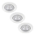 Philips - SET 3x Lámpara empotrable LED TARAGON LED/4,5W/230V 2700K