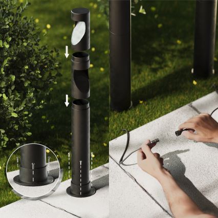 Philips - SET 3x Lámpara LED de exterior GARDENLINK DESI LED/1,5W/230V 2700K IP44