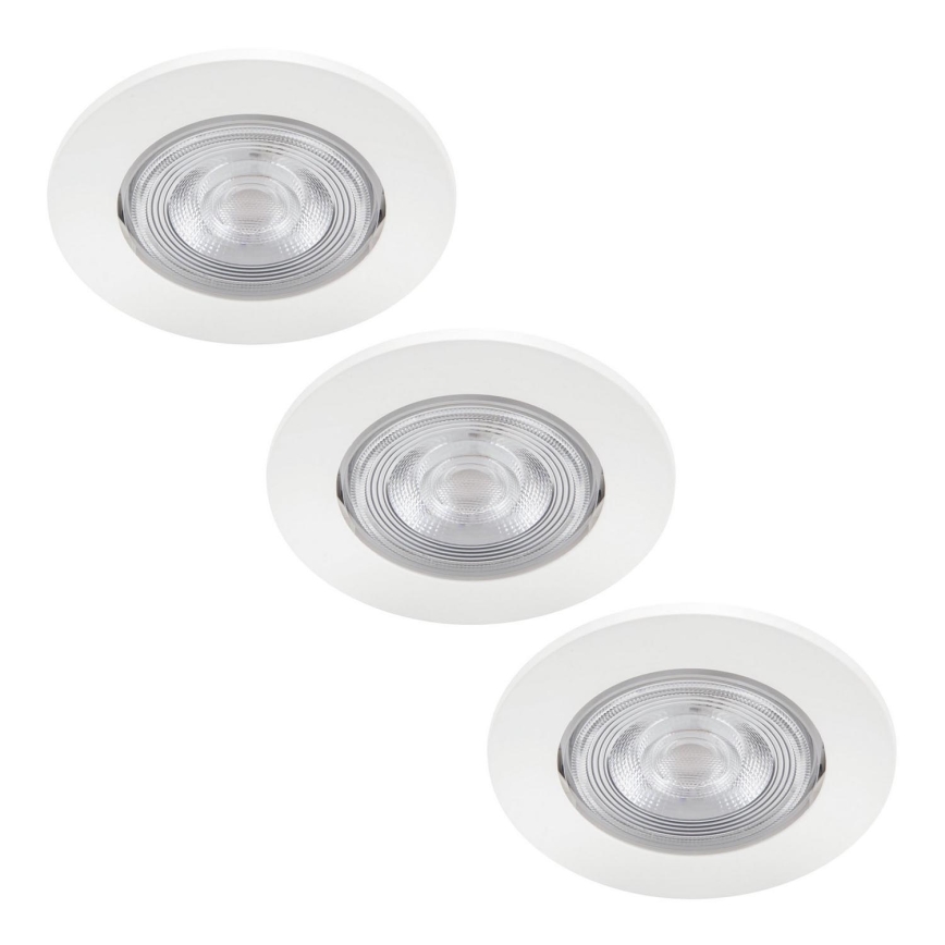 Philips - SET 3x LED Lámpara empotrable LED/4,5W/230V 2700K