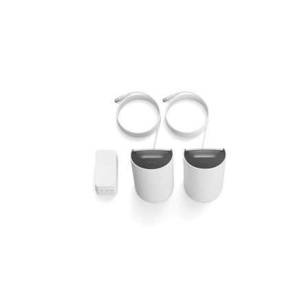 Philips - Pack de 2 focos de proyección Hue PLAY LED RGBW regulables, 20W/230V, 2000–6500K, blanco