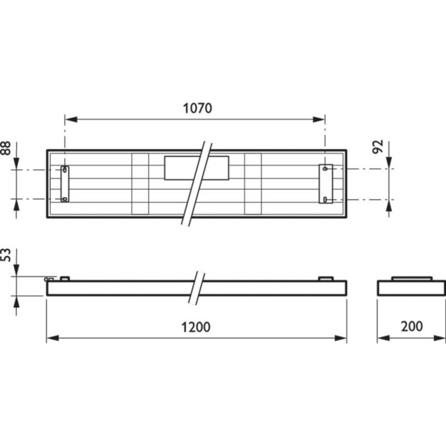 Philips SM060C LED32S/840 PSU W20L120 - LED Lámpara fluorescente LED/36W/230V 4000K