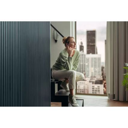 Philips TAT8505BK/00 - Audífonos inalámbricos IPX4 2x 55 mAh + 560 mAh negro
