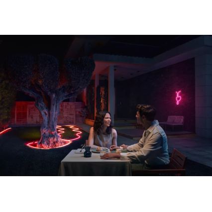 Philips - Tira LED RGBW regulable para exteriores Hue NEON 5m LED/30W/230V 2200-6500K IP67