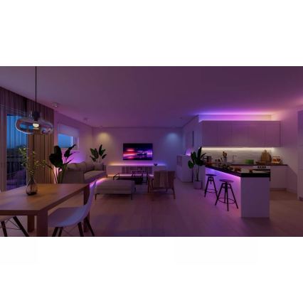 Philips - Tira LED RGBW regulable Hue ESSENTIAL White And Color Ambiance 5m LED/19W/230V 2200-6500K
