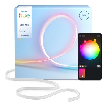 Philips - Tira LED RGBW regulable Hue ESSENTIAL White And Color Ambiance 5m LED/19W/230V 2200-6500K