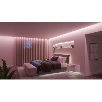 Philips - Tira LED RGBW regulable Hue WHITE AND COLOR AMBIANCE 5m LED/20W/230V 2000-6500K