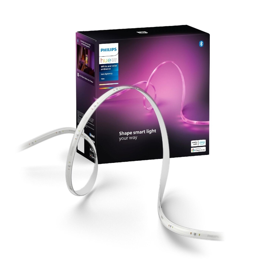Philips - Tira LED RGBW regulable Hue WHITE AND COLOR AMBIANCE 10m LED/20W/230V 2000-6500K