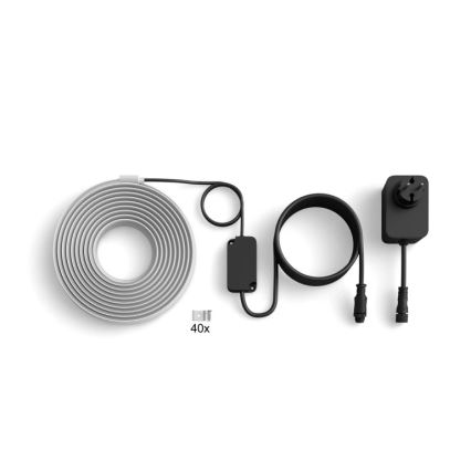 Philips - Tira exterior LED RGBW regulable Hue FLUX 10m LED/30W/230V 2200-6500K IP67