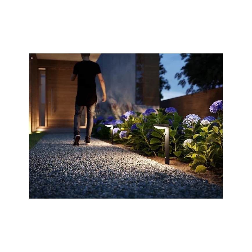 Philips - Lámpara LED exterior con sensor LED/9W/230V 2700K IP44
