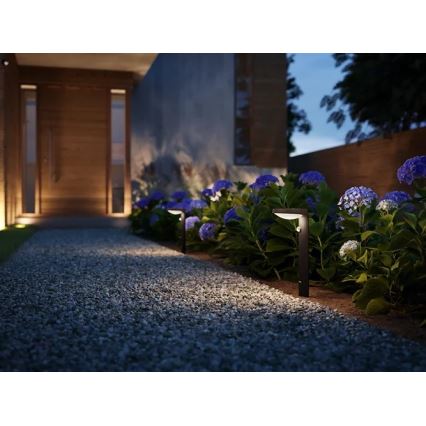 Philips - Lámpara LED exterior con sensor LED/9W/230V 2700K IP44