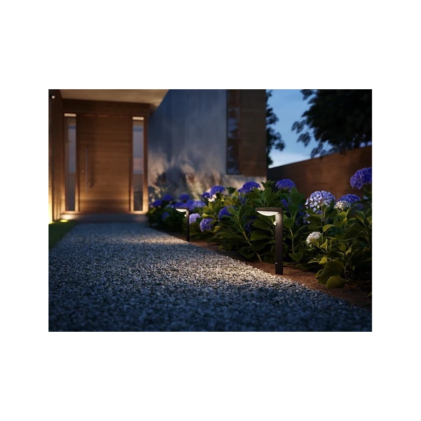 Philips - Lámpara LED exterior con sensor LED/9W/230V 2700K IP44