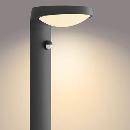 Philips - Lámpara LED exterior con sensor LED/9W/230V 2700K IP44